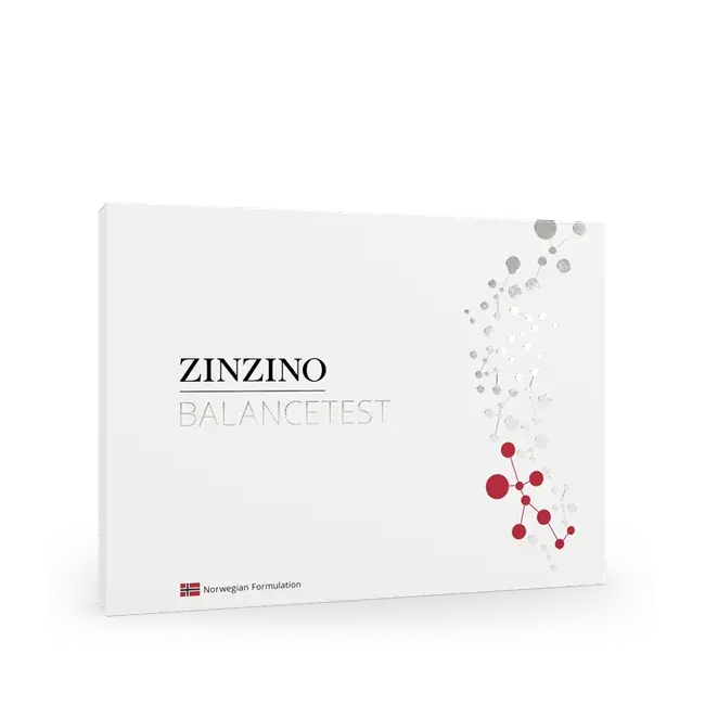 BalanceTest official Zinzino product packaging