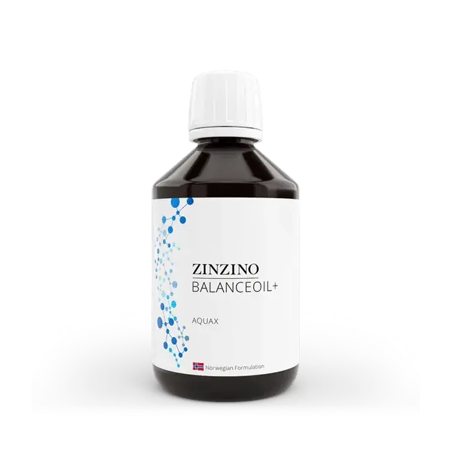 BalanceOil+ AquaX, 300 ml official Zinzino product packaging