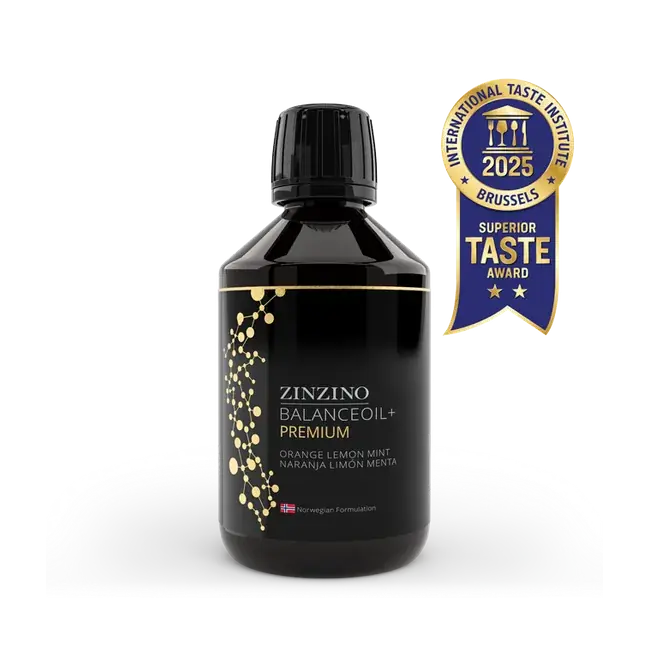BalanceOil+ Premium, 300 ml official Zinzino product packaging