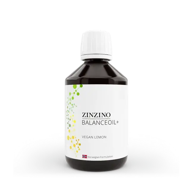 BalanceOil+ Vegan official Zinzino product packaging