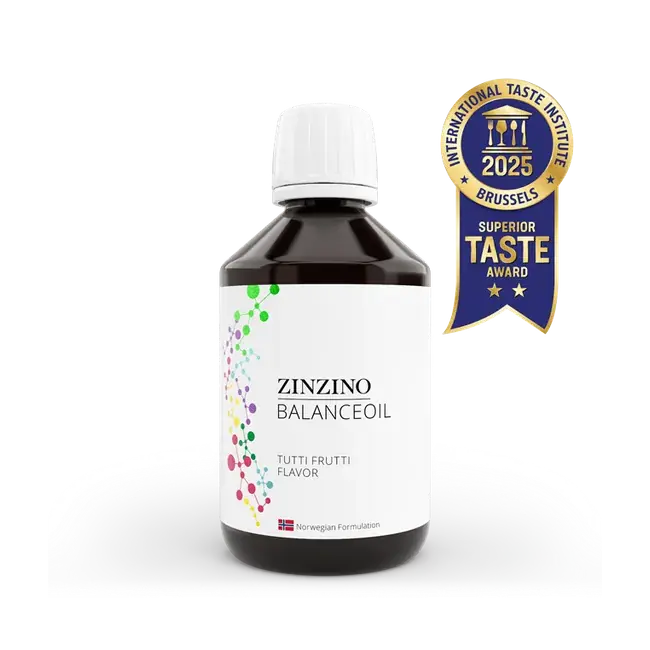 BalanceOil Tutti Frutti, 300 ml official Zinzino product packaging