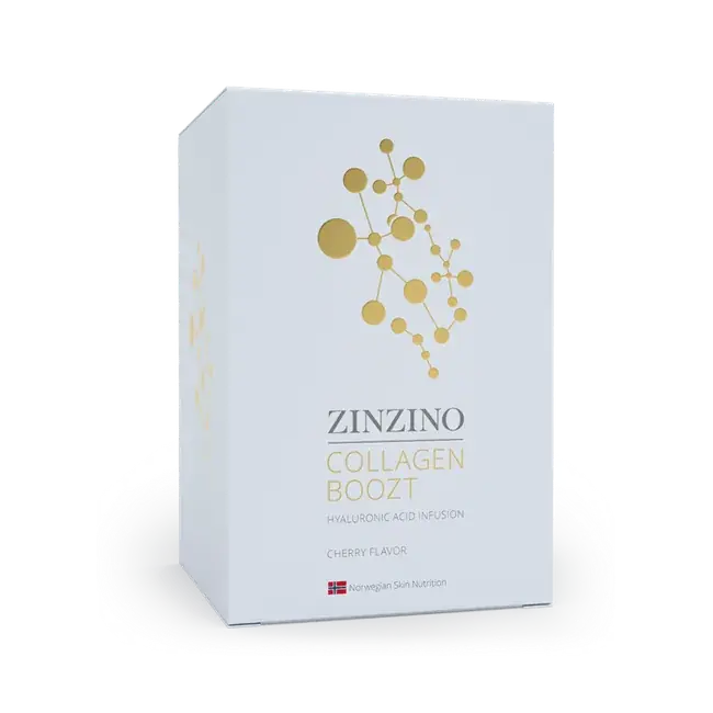 Collagen Boozt official Zinzino product packaging