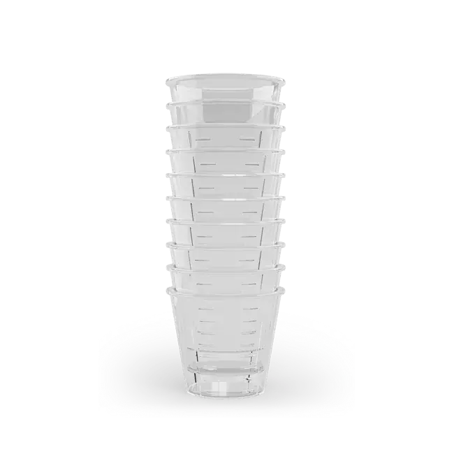 Dosage Cups, 10 pc official Zinzino product packaging