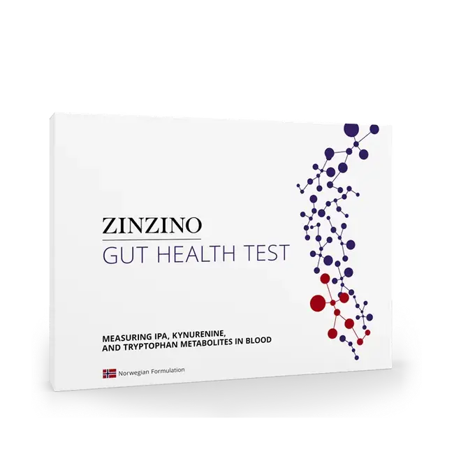 Gut Health Test official Zinzino product packaging