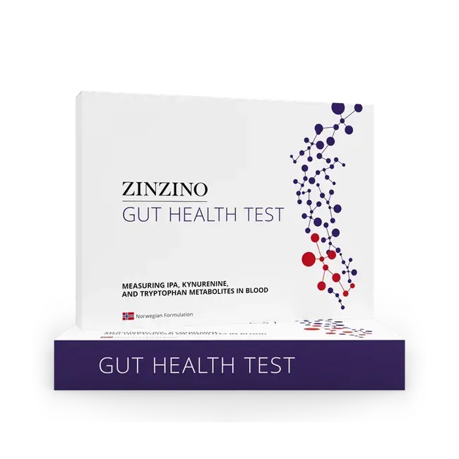 Gut Health Test x2 official Zinzino product packaging