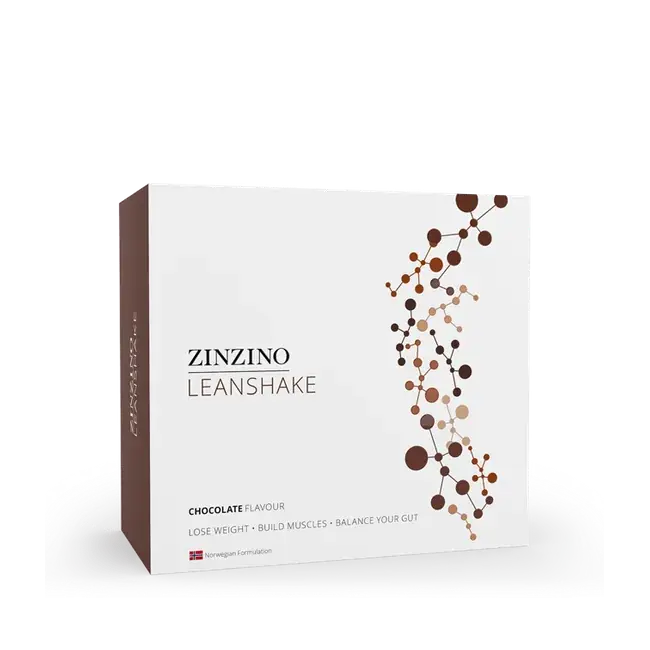 LeanShake Chocolate, portion pack official Zinzino product packaging